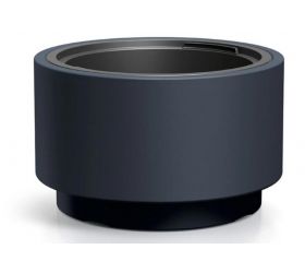 Kvetináč plastový, priemer 468mm HEOS, antracit, výška 295mm