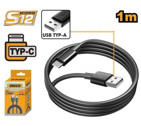 Kábel nabíjací 1m USB-A / USB-C INGCO