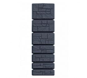 Sud na dažďovú vodu TOWER STONE 350L, antracit +ventil