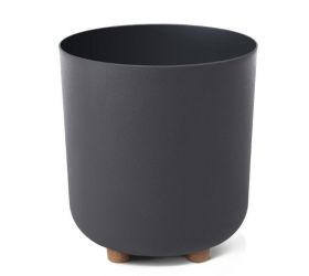 Kvetináč plastový SOFIA priemer 240 mm, antracit, výška 275 mm