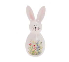 Postavička zajac 6,5x16,5 cm porcelán