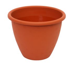 Kvetináč plastový, priemer 17cm, MADIERA 3, terakota