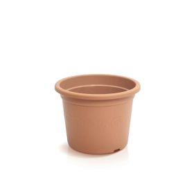 Kvetináč plastový, priemer 170mm, PLASTICA, terakota, výška 120mm, K17