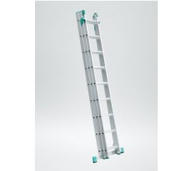 Rebrík hliníkový HOBBY 3x11, univerzálny, na schody