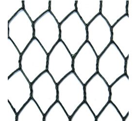 Pletivo šesťhranné HEX 25x25mm/1x1000mm, 25m, PVC, GARDENKUS, chovateľské