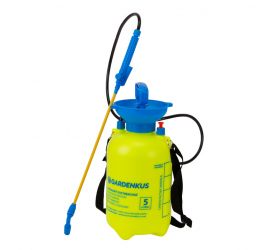 Postrekovač na plece, záhradný, mechanický, 5L GARDENKUS