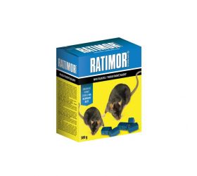 Návnada parafínové bloky, hmotnosť 300g, RATIMOR BRODIFACOUM