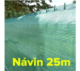 Sieť tieniaca 1,5x25m, HDPE, 150g/80%, GARDENKUS