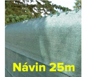 Sieť tieniaca 1,25x25m, HDPE 230g/90% GARDENKUS