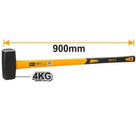 Mlat kladivo 4000g INGCO sklolaminátová násada