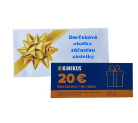 Darčeková poukážka 20 €, poštou