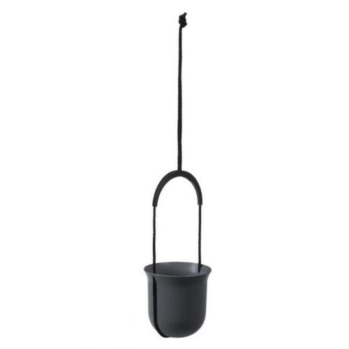 Kvetináč závesný UH o180mm Luca Jumper antracit výška 173mm