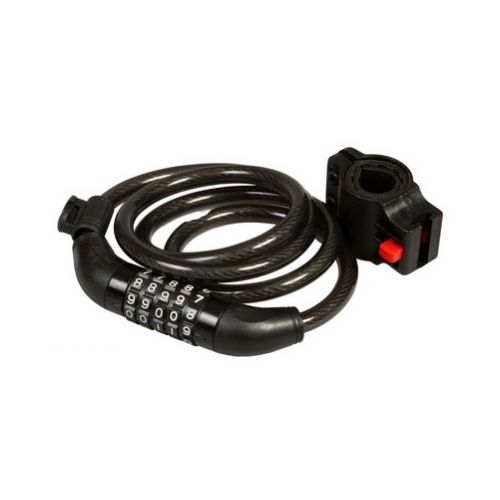 Zámok na bicykel 120cmx10mm, s kódom
