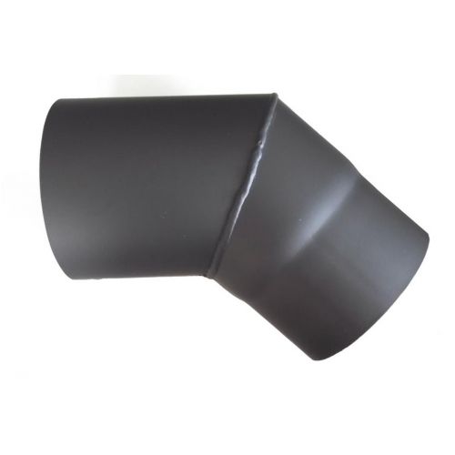 Dymové koleno 120mm, 45°, 1,5 mm