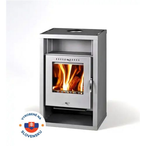 Krbové kachle HORBY, 7 kW, sivé