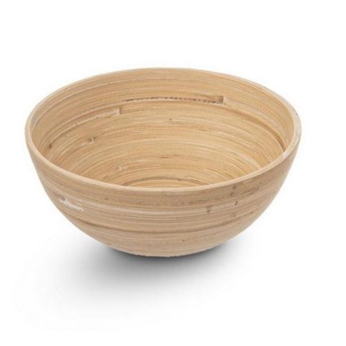 Miska točený bambus, priemer 14 cm