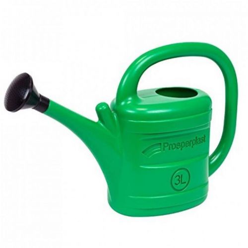 Plastová krhla 3l s ružicou zelená 