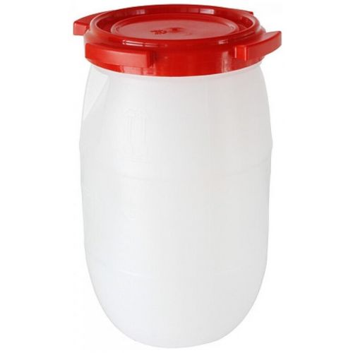 Barel 60l, so zavitovým vekom, červené