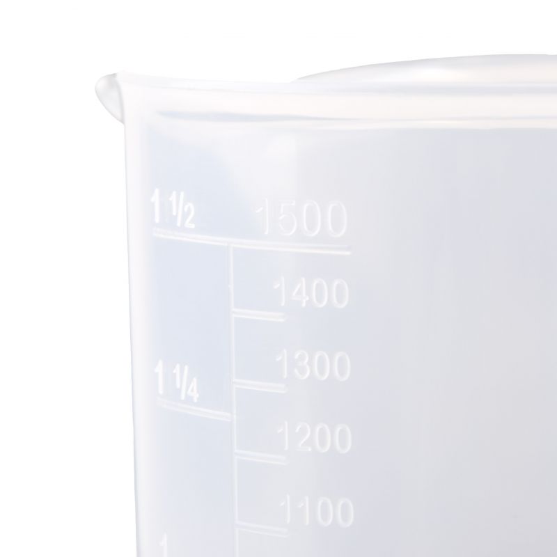Plastová odmerka, 1,5L, natur