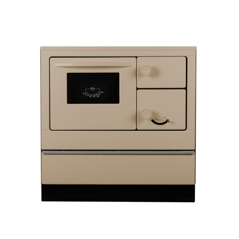 Sporák EKONOM 85/FIKO DeLuxe, 7kW, krémový, ľavý