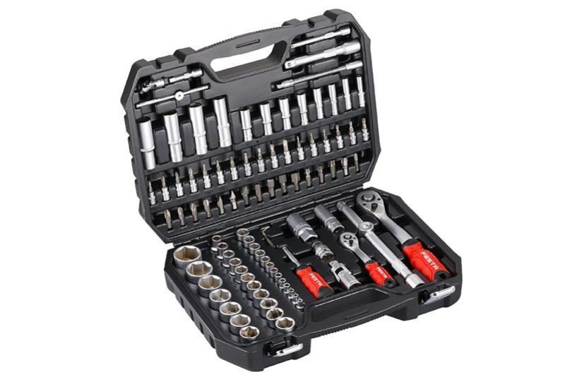 Gola sada 94ks 1/4", 1/2", modrá