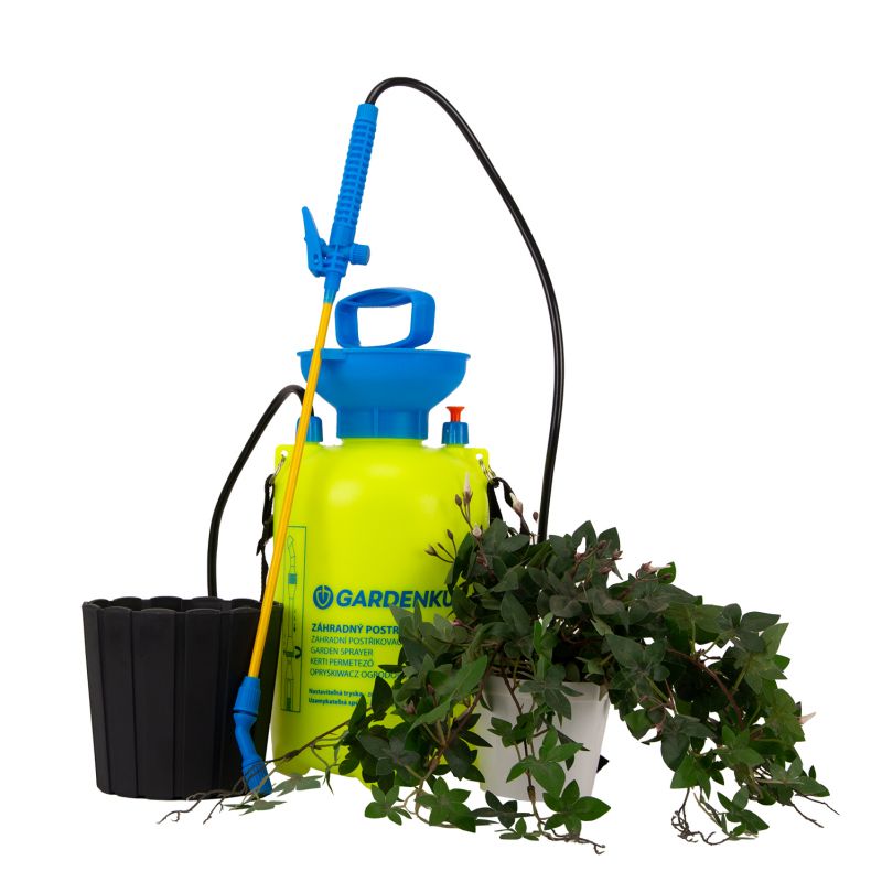 Postrekovač na plece, záhradný, mechanický, 5L GARDENKUS
