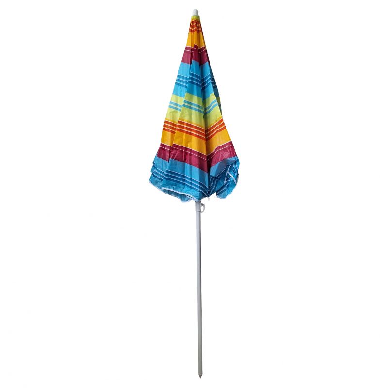 Slnečník 180cm, farebný, JKB02, mix