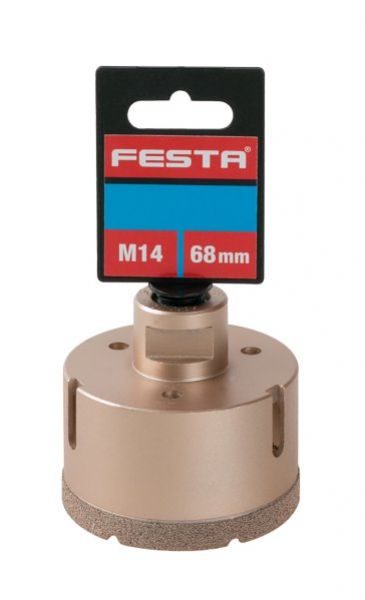 Korunka vykružovacia, 68mm, diamant, M14 FESTA